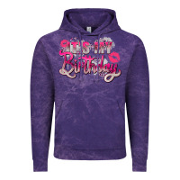 Cloud Purple pink it's my birthday Vintage Hoodie - Zillion Design Studio
