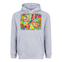 Heather Grey fruit plate Heavyweight Hoodie - Jasminsmagicworld