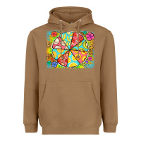 Toasted Coconut fruit plate Heavyweight Hoodie - Jasminsmagicworld