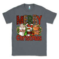 Charcoal Heather Merry Christmas Coffee Cups Classic Tee - FaDigitalArtStudio