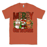 Copper Merry Christmas Coffee Cups Classic Tee - FaDigitalArtStudio