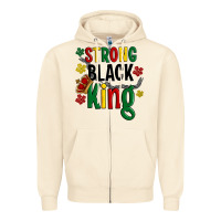 Sandshell strong black king Zipper Hoodie - Artiststas
