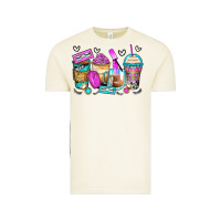 Vintage Arctic eyelash coffee cups Vintage Tee - Zillion Design Studio