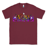 Burgundy halloween mama libbey glass Classic Tee - BundleAndBundleShop