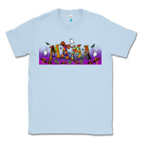 Dusty Blue halloween mama libbey glass Classic Tee - BundleAndBundleShop