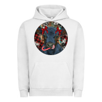 Pigment Lunar Rock Black Angus Calf Christmas Urban Hoodie - RanaPortraitStore