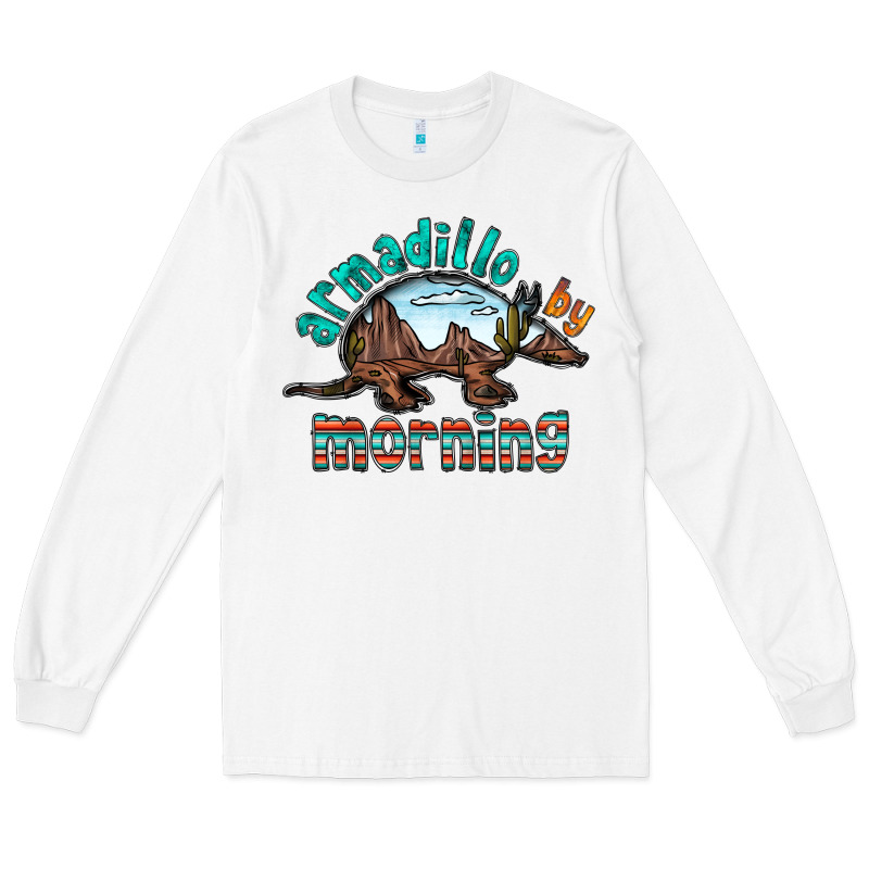 Armadillo By Morning Long Sleeve Tee by RacoonDesign | Teevron