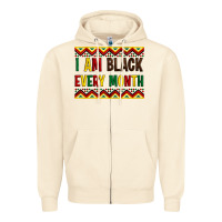 Sandshell i am black every month Zipper Hoodie - Artiststas
