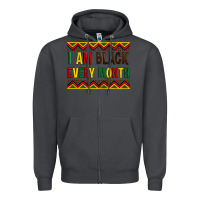 Smoke i am black every month Zipper Hoodie - Artiststas