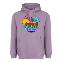 Lavender summer vibes coconut drink Heavyweight Hoodie - Jasminsmagicworld