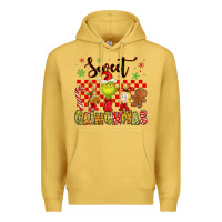 Antique Gold grinchmas Premium Hoodie - MaliasSmallBusiness