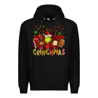 Black grinchmas Premium Hoodie - MaliasSmallBusiness