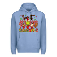 Colony Blue grinchmas Premium Hoodie - MaliasSmallBusiness