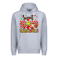 Heather Grey grinchmas Premium Hoodie - MaliasSmallBusiness