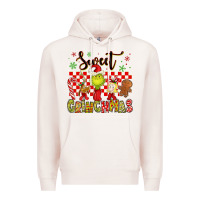 Pale Pink grinchmas Premium Hoodie - MaliasSmallBusiness