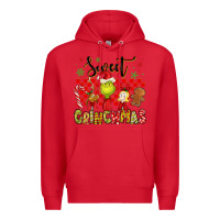 Red grinchmas Premium Hoodie - MaliasSmallBusiness