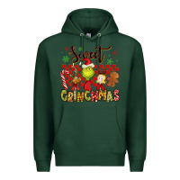 Sports Green grinchmas Premium Hoodie - MaliasSmallBusiness