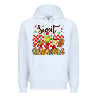 White grinchmas Premium Hoodie - MaliasSmallBusiness