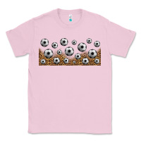 Bubblegum Pink leopard soccer 16oz libbey glass Classic Tee - HRA Design Shop