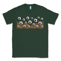 Sports Green leopard soccer 16oz libbey glass Classic Tee - HRA Design Shop