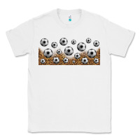 White leopard soccer 16oz libbey glass Classic Tee - HRA Design Shop