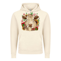 Vintage Artic christmas charolais Vintage Hoodie - JahusDesignShop