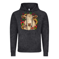 Vintage Black christmas charolais Vintage Hoodie - JahusDesignShop
