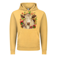Vintage Mustard christmas charolais Vintage Hoodie - JahusDesignShop