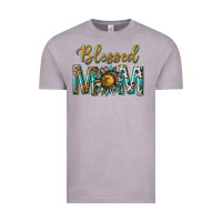 Vintage Zinc western blessed mom with sunflower Vintage Tee - texasbilliewilder