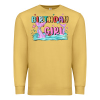 Antique Gold birthday girl Premium Sweatshirt - MaliasSmallBusiness