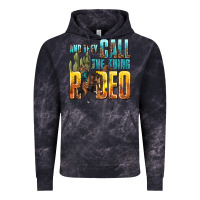 Cloud Black and they call the thing rodeo Vintage Hoodie - texasbilliewilder