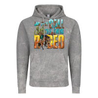 Cloud Rock and they call the thing rodeo Vintage Hoodie - texasbilliewilder
