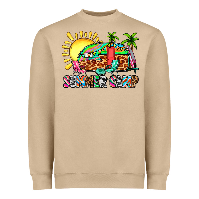 Summer Camp Heavyweight Sweatshirt by Zillion Design Studio | Teevron