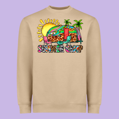 Summer Camp Heavyweight Sweatshirt Designed By Zillion Design Studio