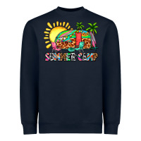 Navy summer camp Heavyweight Sweatshirt - Zillion Design Studio