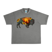 Tornado sunflower bison Urban Heavy Tee - RanaPortraitStore