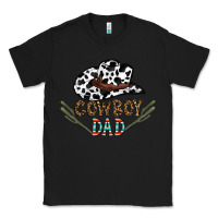 Black cowboy dad Classic Tee - CowhideDigitalArt