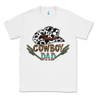White cowboy dad Classic Tee - CowhideDigitalArt