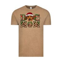 Vintage Coffee christmas dog mom dachshund Vintage Tee - RanaPortraitStore