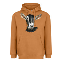 Meerkat alpine goat head Heavyweight Hoodie - LillyAllenDesigns