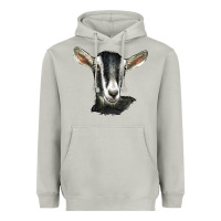 Moon Dust alpine goat head Heavyweight Hoodie - LillyAllenDesigns