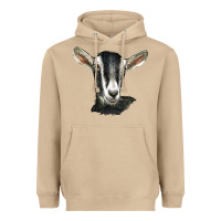 Mushroom alpine goat head Heavyweight Hoodie - LillyAllenDesigns