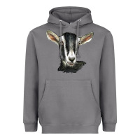 Storm alpine goat head Heavyweight Hoodie - LillyAllenDesigns