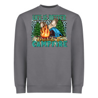 Storm life is better around the campfire Heavyweight Sweatshirt - Zillion Design Studio