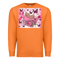 Carrot breast cancer nails hope Premium Sweatshirt - MaliasSmallBusiness