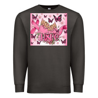 Smoke breast cancer nails hope Premium Sweatshirt - MaliasSmallBusiness