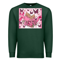 Sports Green breast cancer nails hope Premium Sweatshirt - MaliasSmallBusiness