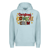 Blue Mist Christmas cookie crew Premium Hoodie - MaliasSmallBusiness