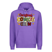 Purple Christmas cookie crew Premium Hoodie - MaliasSmallBusiness