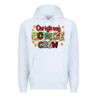 White Christmas cookie crew Premium Hoodie - MaliasSmallBusiness